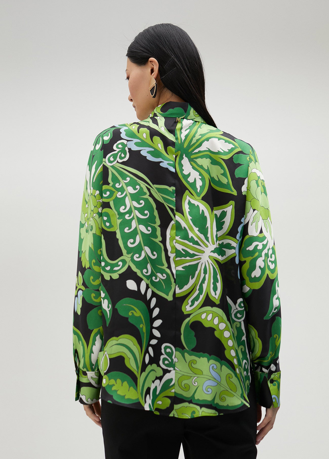 CAMISA ESTAMPADA COM PAISLEY - LOLA CASADEMUNT