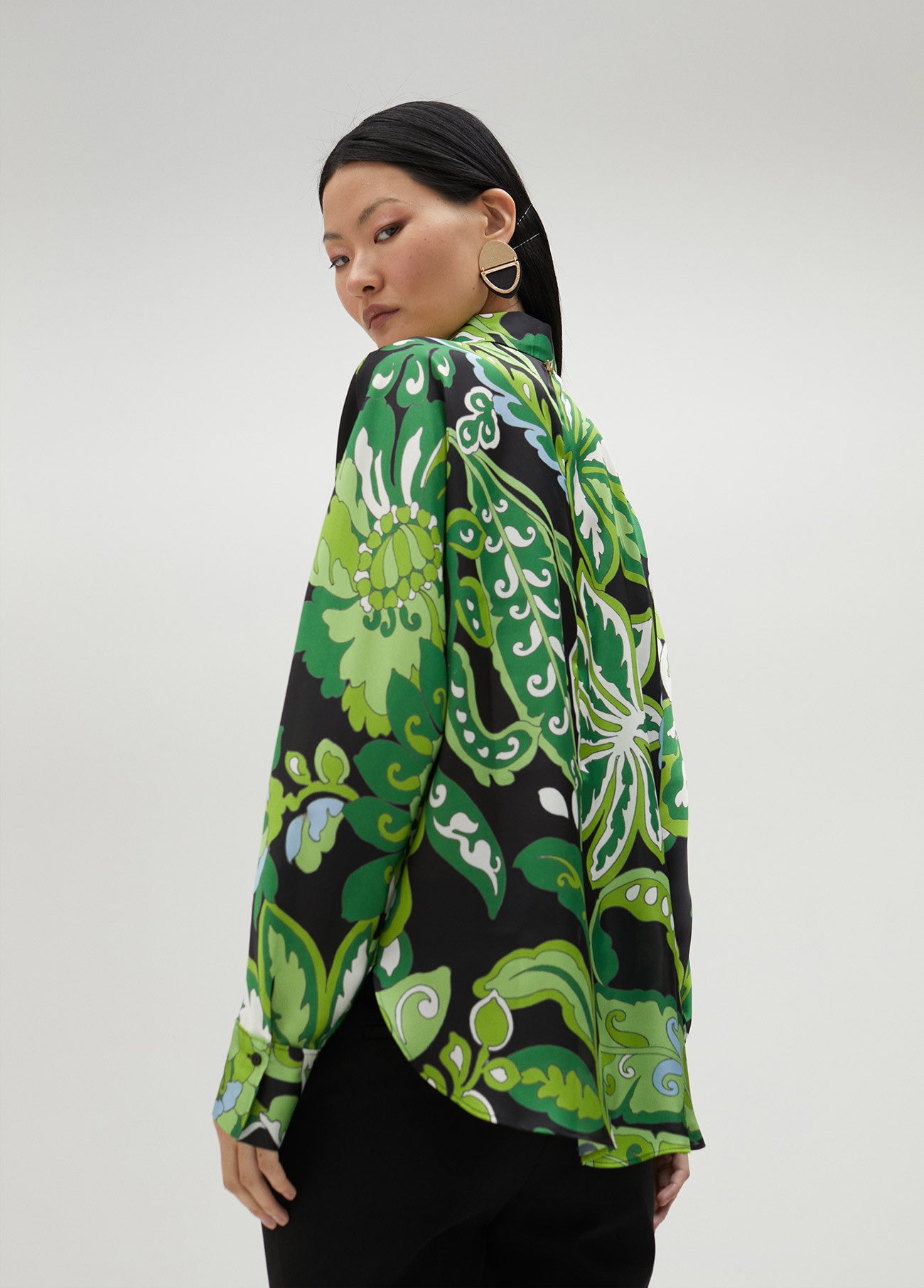 CAMISA ESTAMPADA COM PAISLEY - LOLA CASADEMUNT