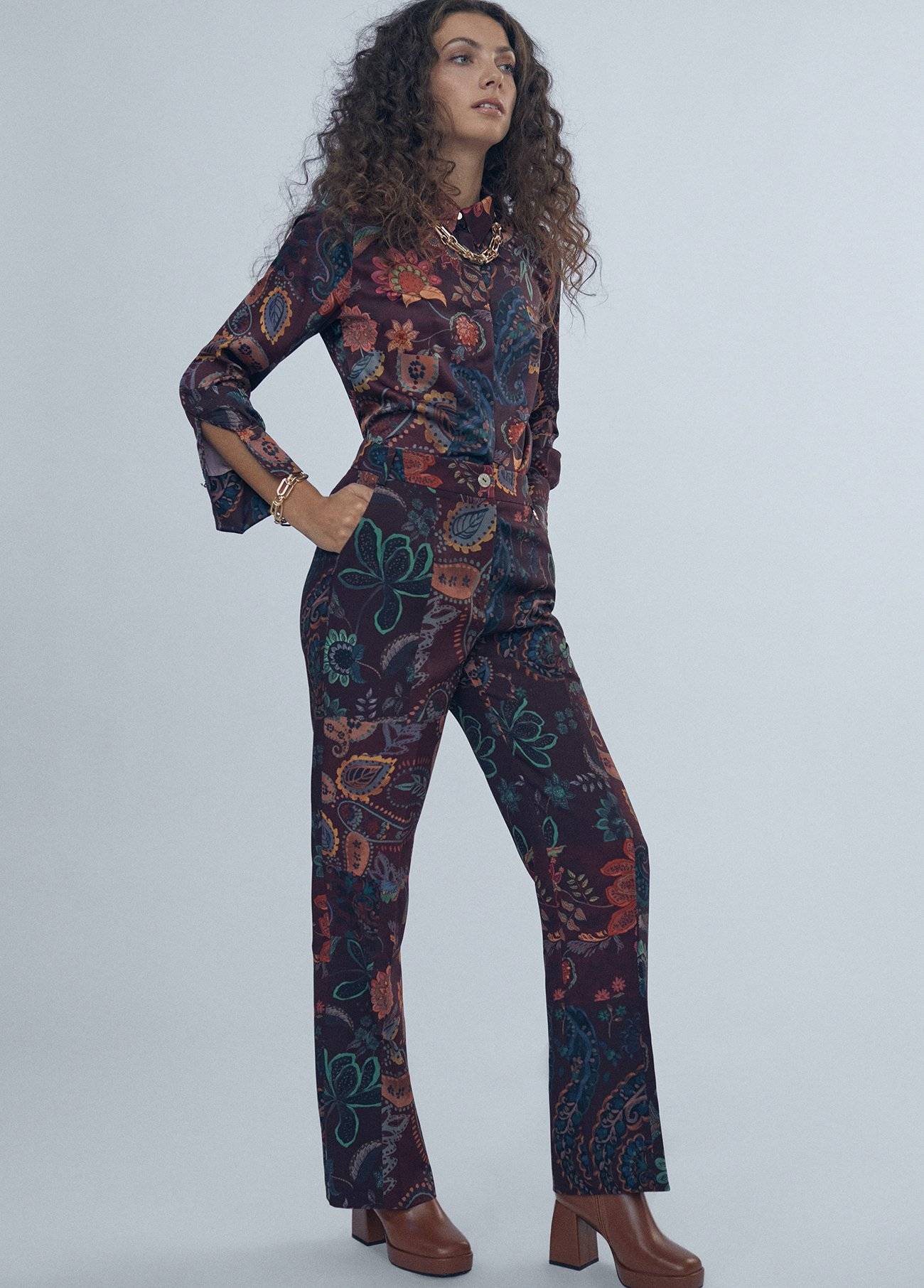 CAMISA FLUÍDA PAISLEY - LOLA CASADEMUNT
