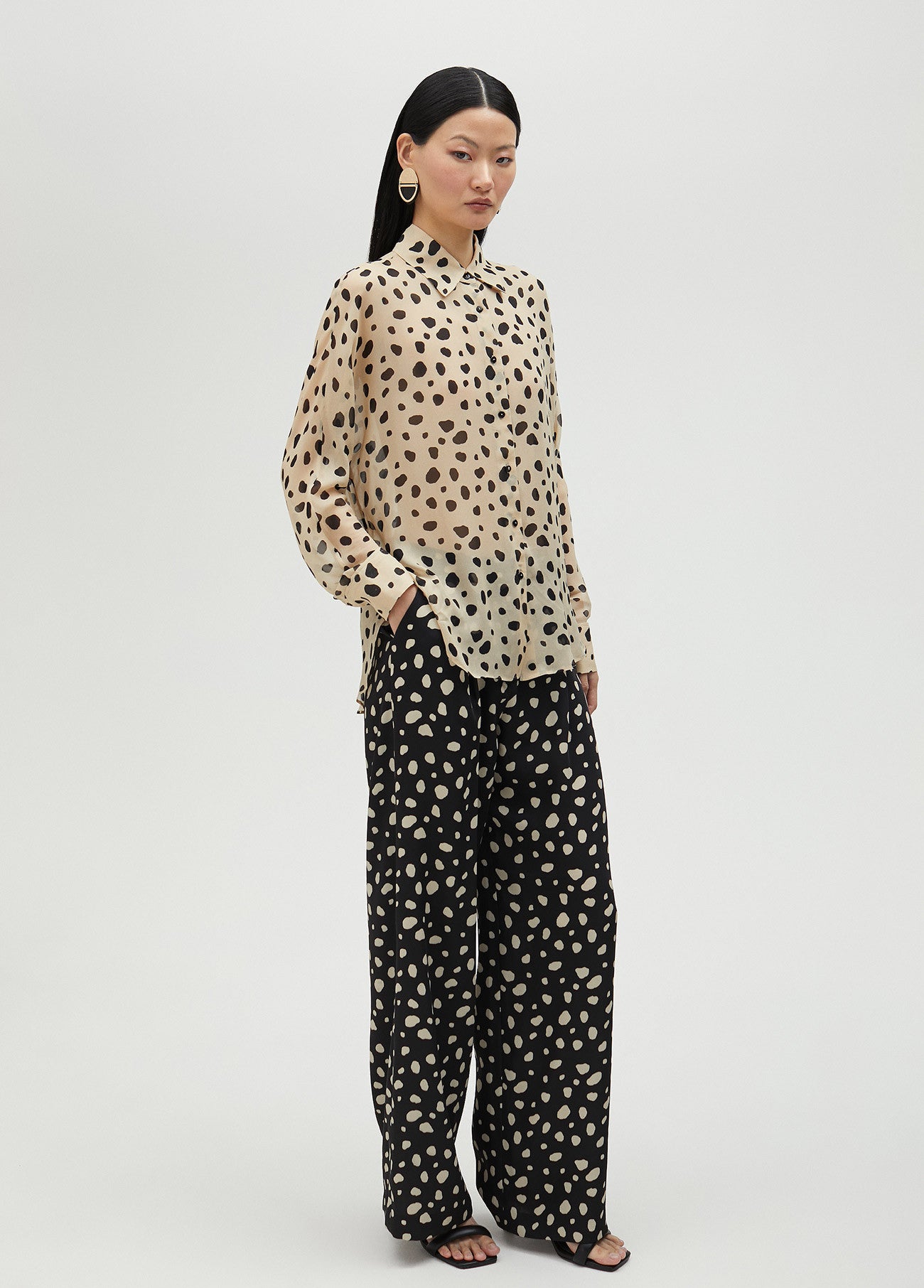 CAMISA DE BOLINHAS - LOLA CASADEMUNT BY MAITE