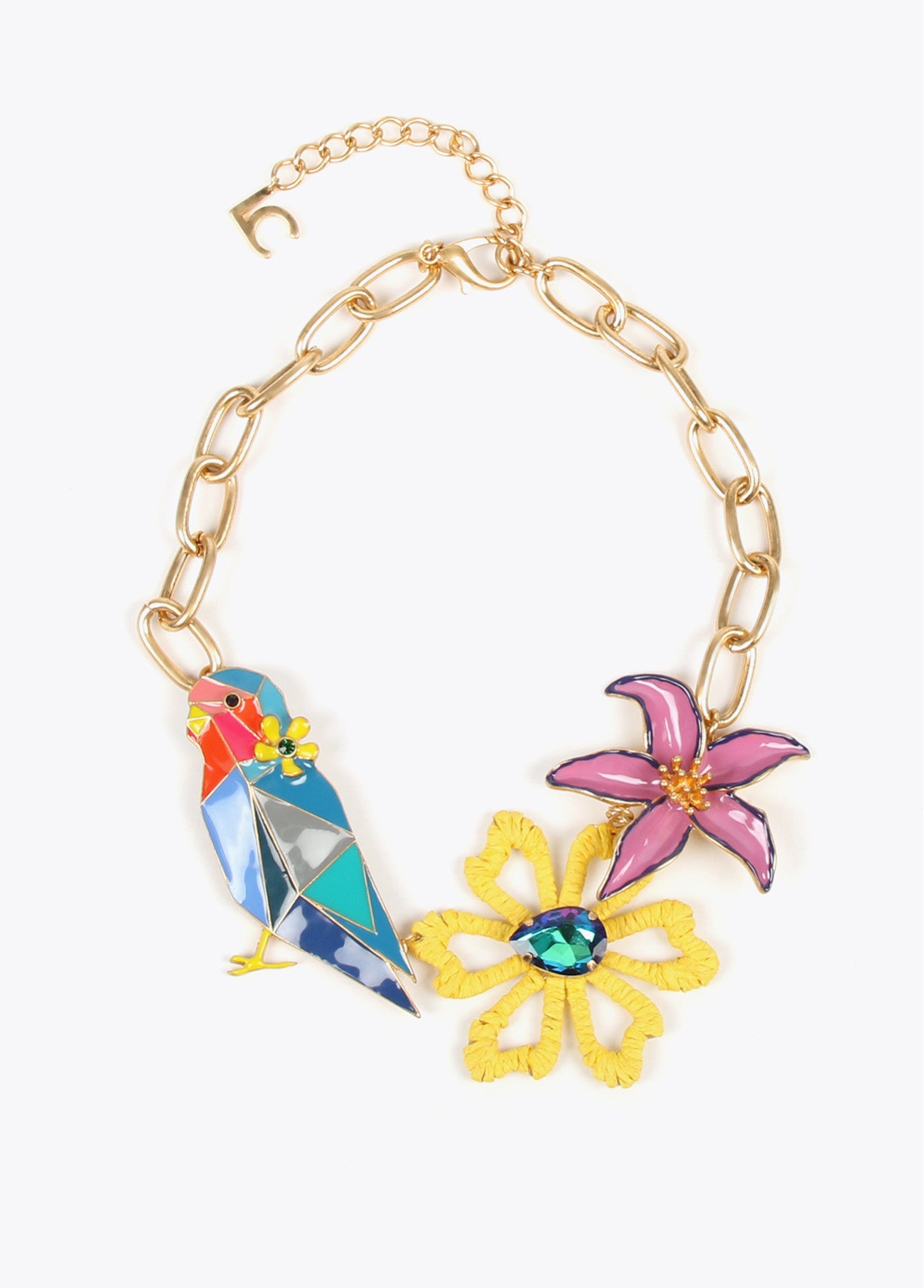 COLAR DE AVE TROPICAL - LOLA CASADEMUNT