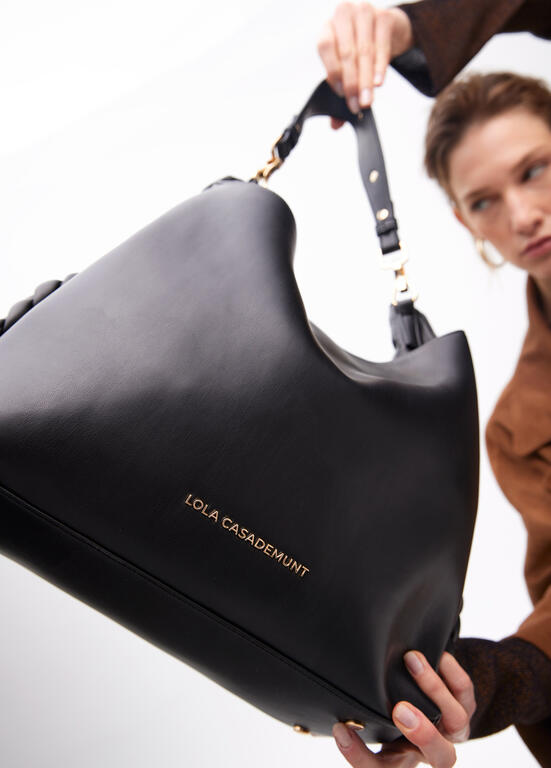 SHOPPER COM PEGA METÁLICA - LOLA CASADEMUNT