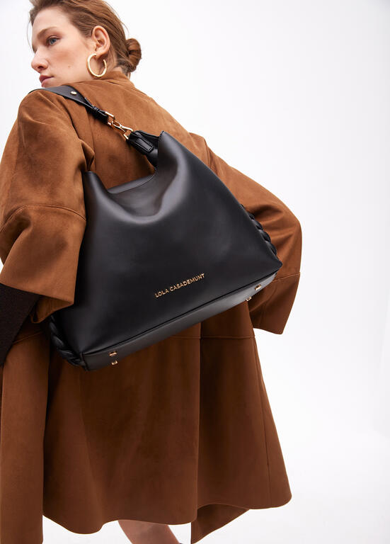 SHOPPER COM PEGA METÁLICA - LOLA CASADEMUNT