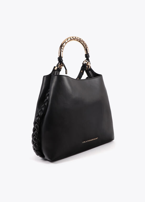 SHOPPER COM PEGA METÁLICA - LOLA CASADEMUNT