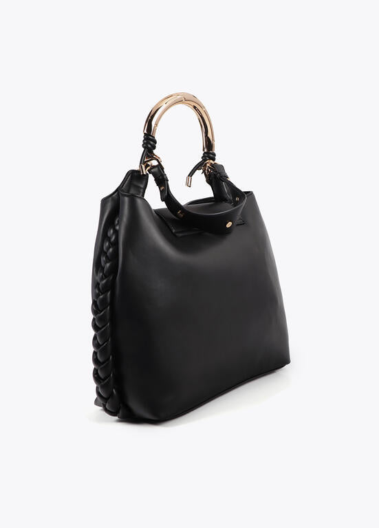 SHOPPER COM PEGA METÁLICA - LOLA CASADEMUNT