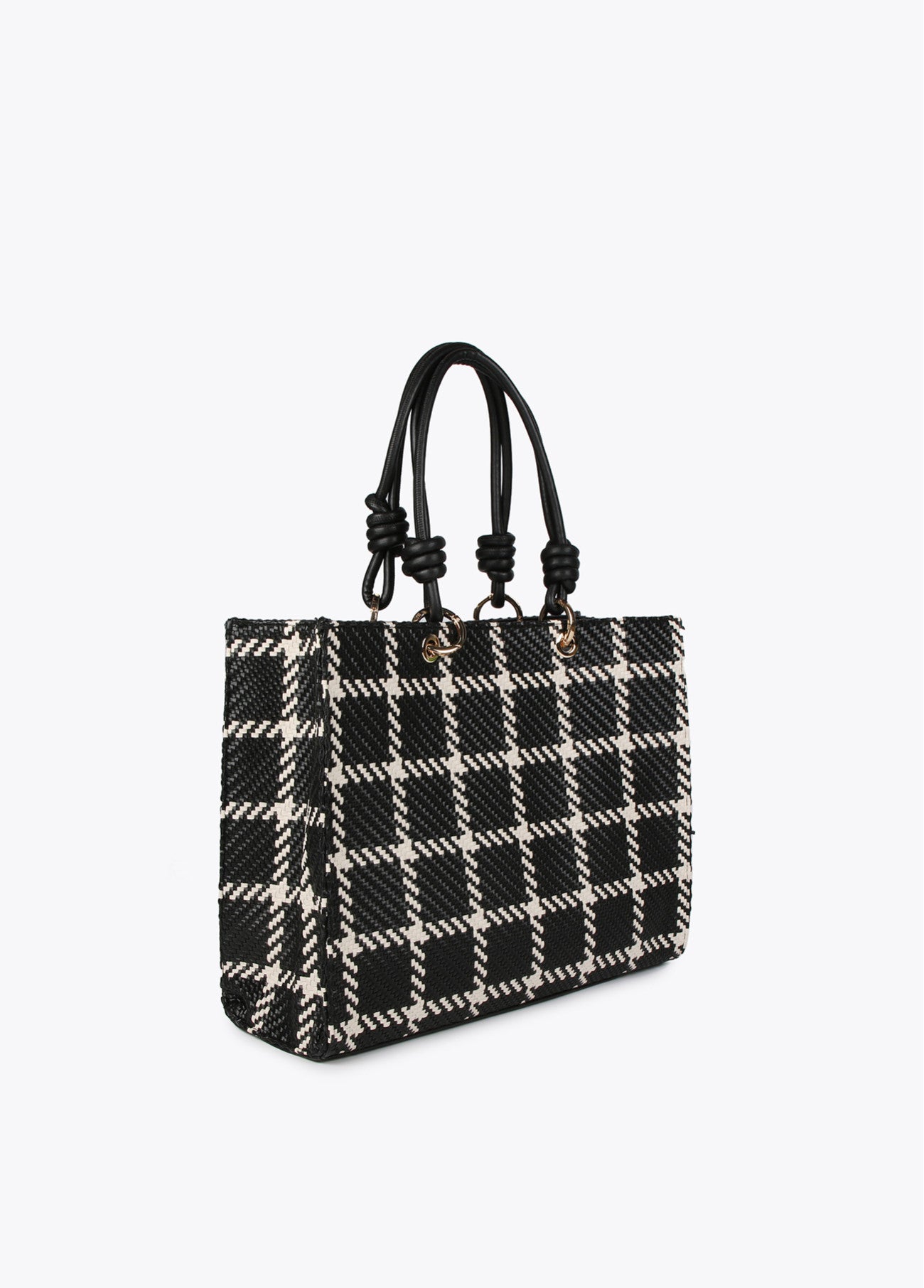 MALA TOTE AOS QUADRADOS - LOLA CASADEMUNT