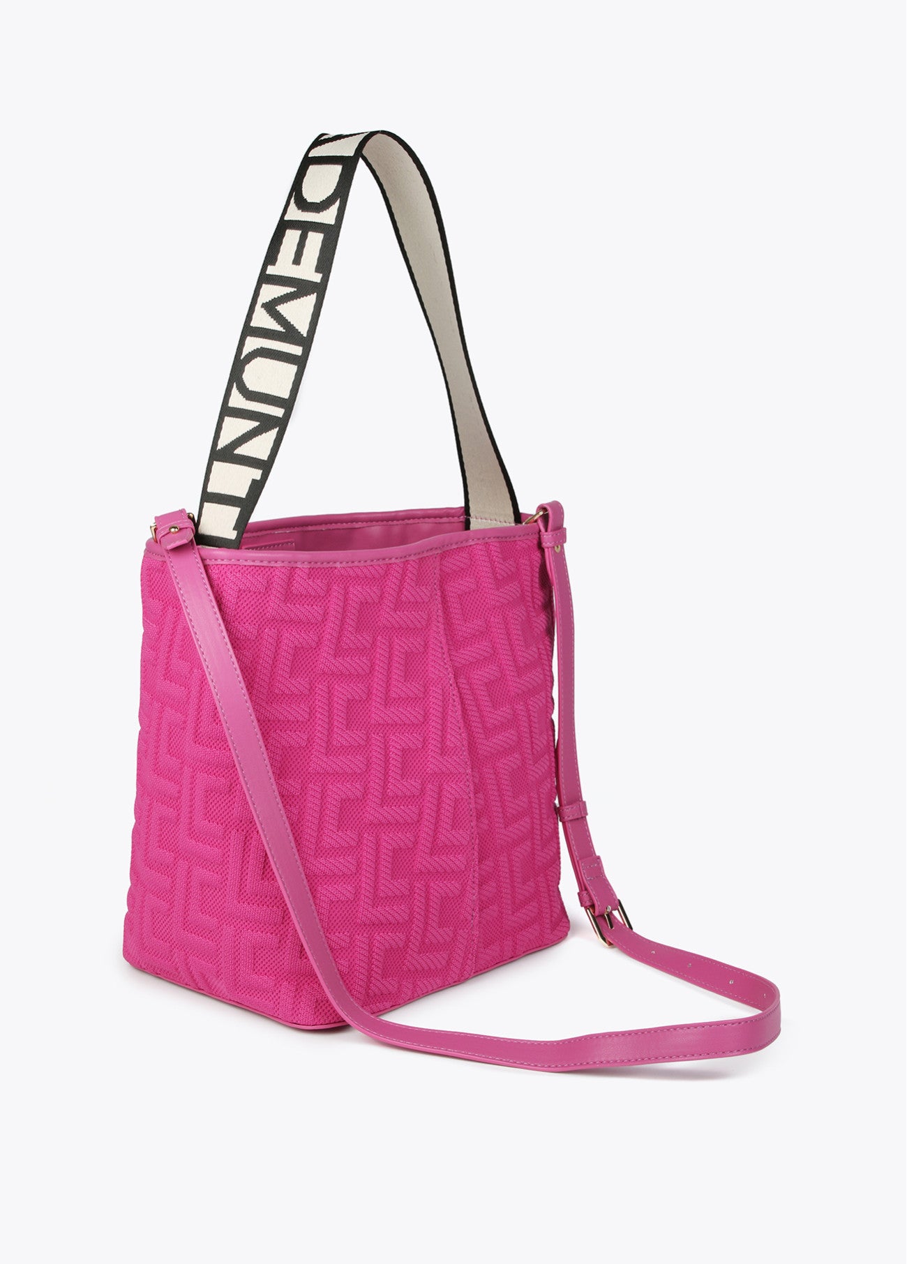 MALA TOTE BAG EM TECIDO COM MONOGRAMA - LOLA CASADEMUNT