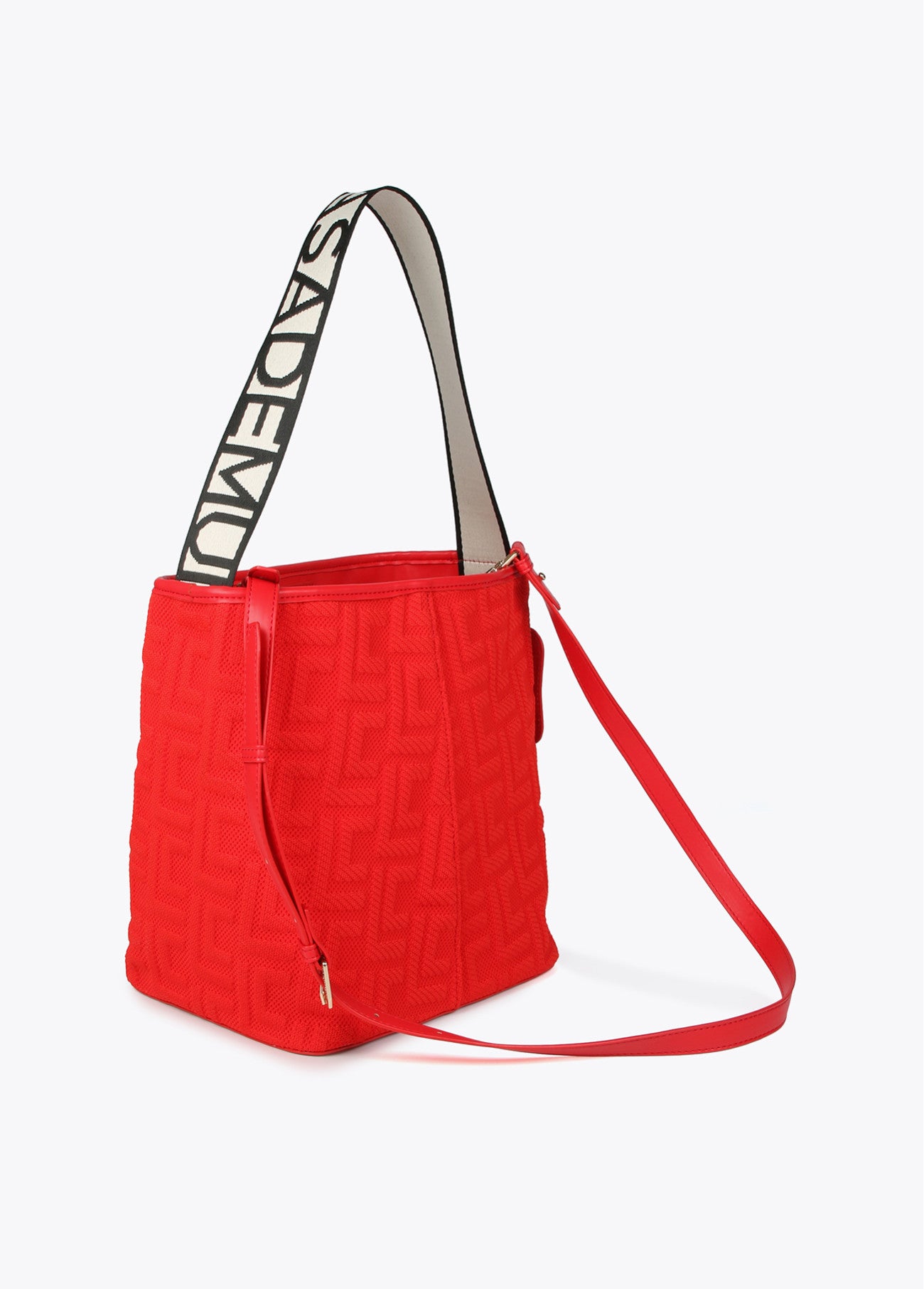 MALA TOTE BAG EM TECIDO COM MONOGRAMA - LOLA CASADEMUNT
