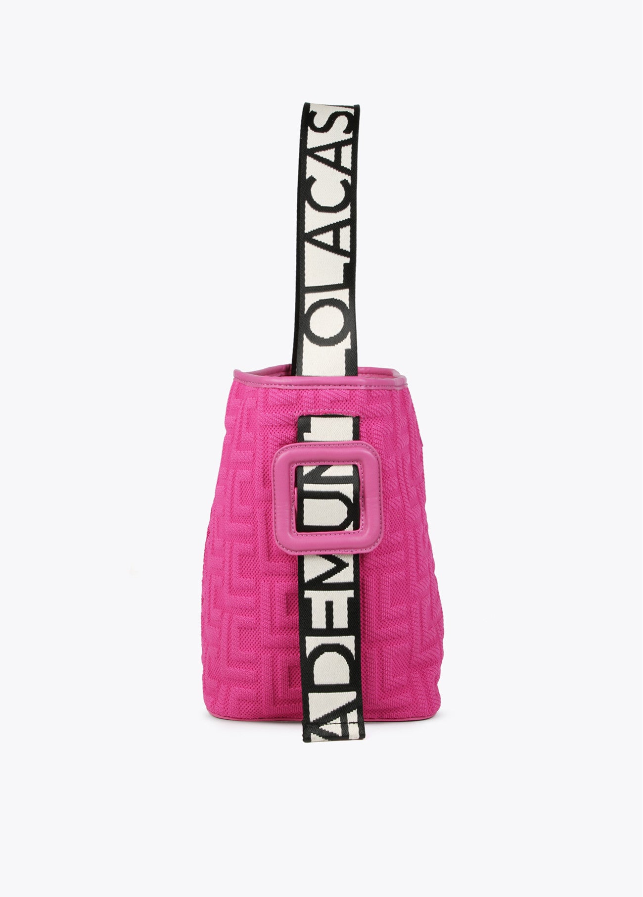 MALA TOTE BAG EM TECIDO COM MONOGRAMA - LOLA CASADEMUNT