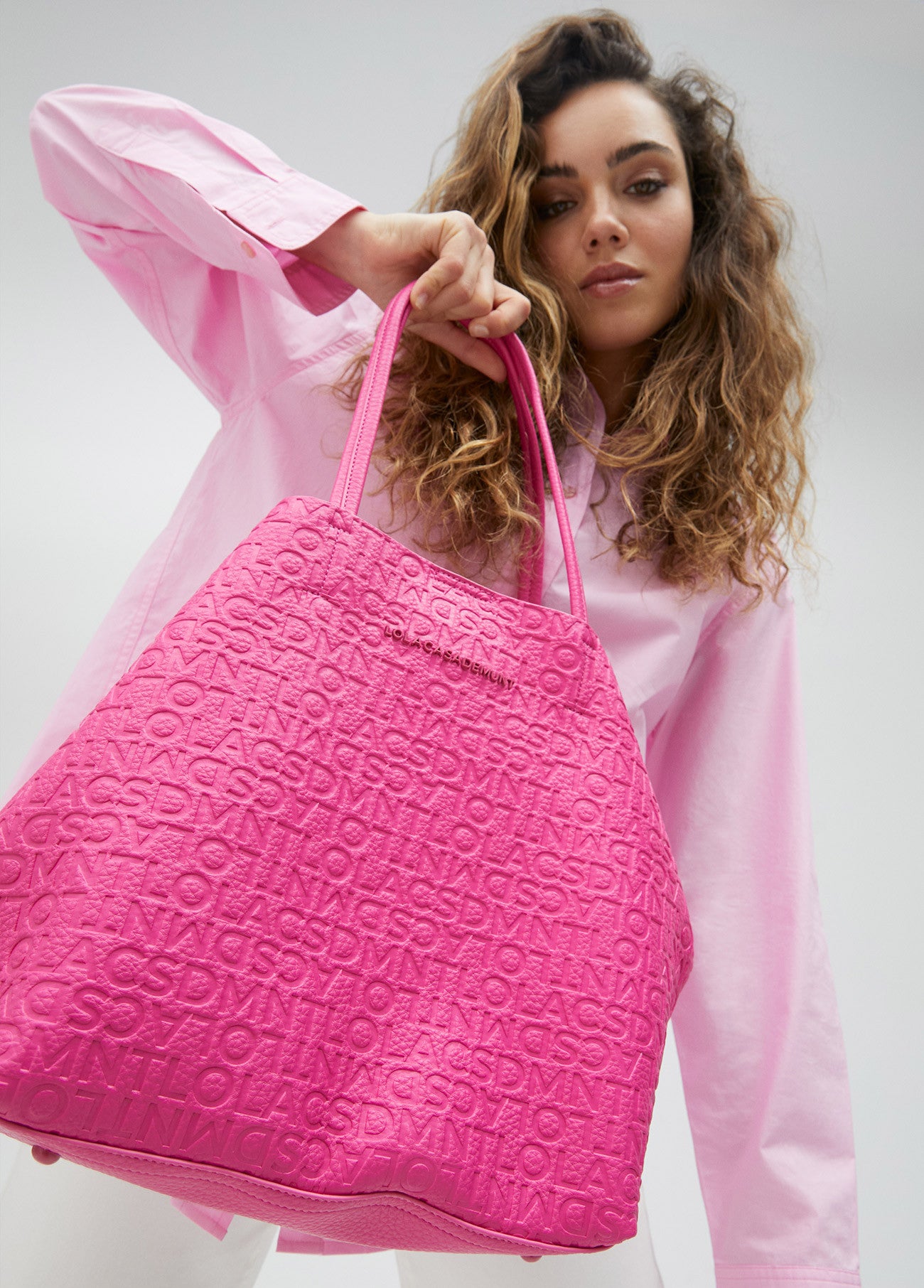 MALA TOTE BAG MONOGRAMA - LOLA CASADEMUNT
