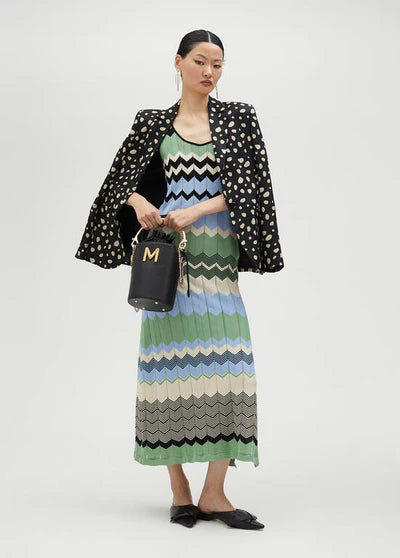 VESTIDO MALHA ESTAMPADO - LOLA CASADEMUNT