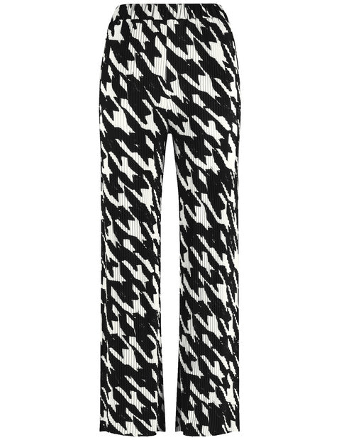 CALÇAS PLISSADAS ESTAMPADAS - GERRY WEBER