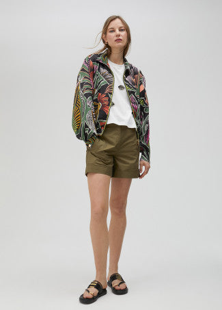 T-SHIRT COM PORMENOR DE PEDRARIA - LOLA CASADEMUNT