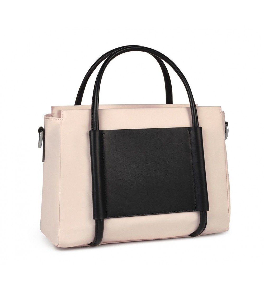 MALA CITY EMPIRE SOFT DE NYLON RECICLADO NUDE - TOUS