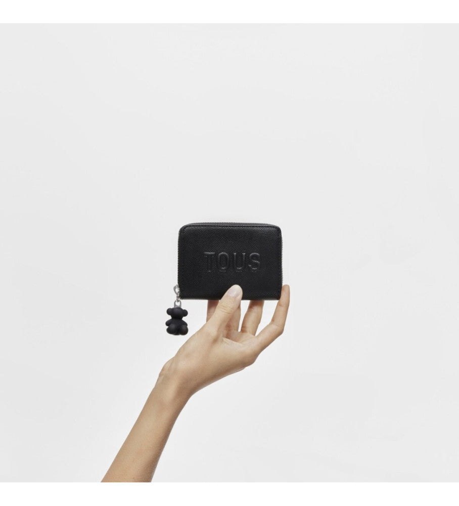 PORTA MOEDAS PRETO LA RUE NEW - TOUS