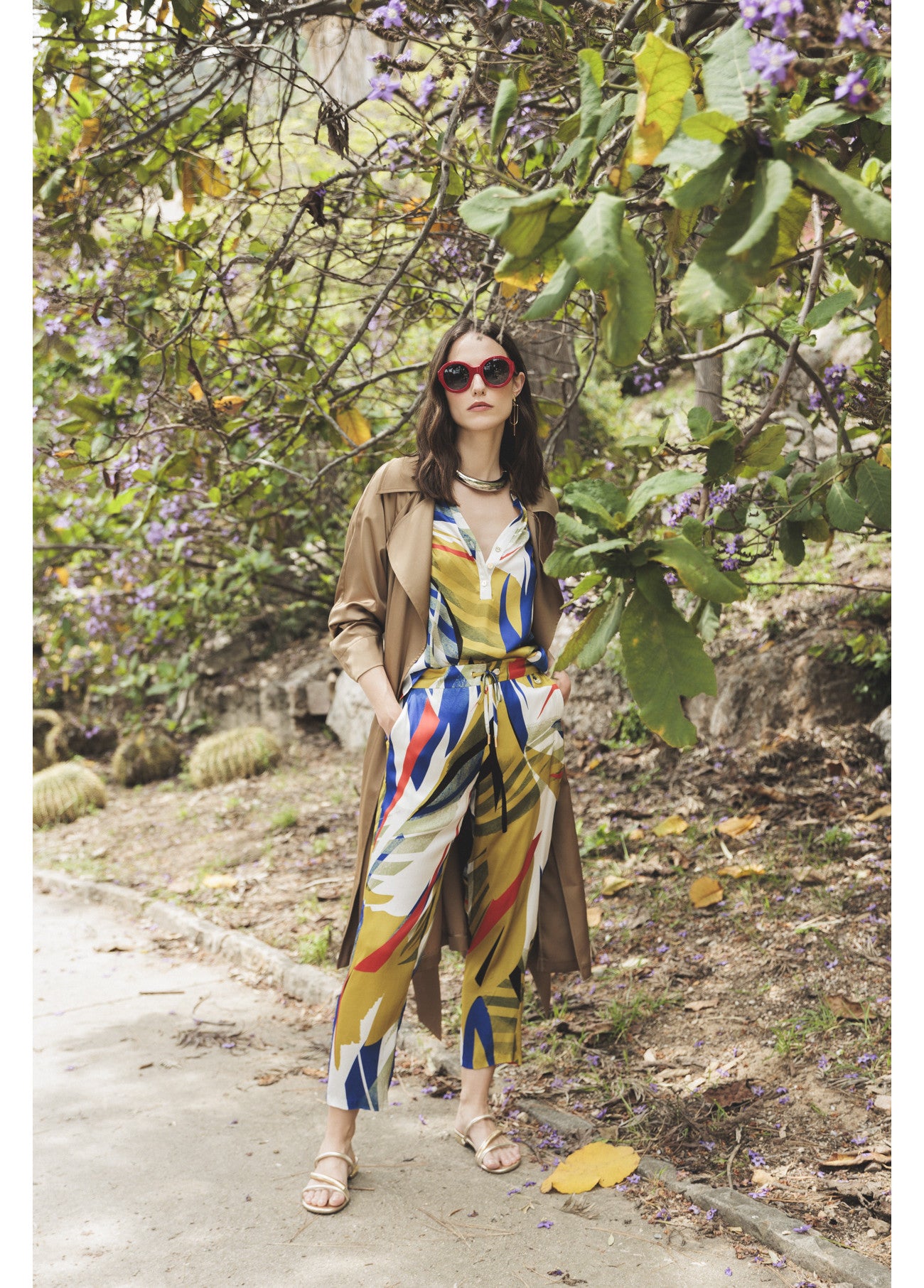 CAMISA ESTAMPADO TROPICAL - LOLA CASADEMUNT