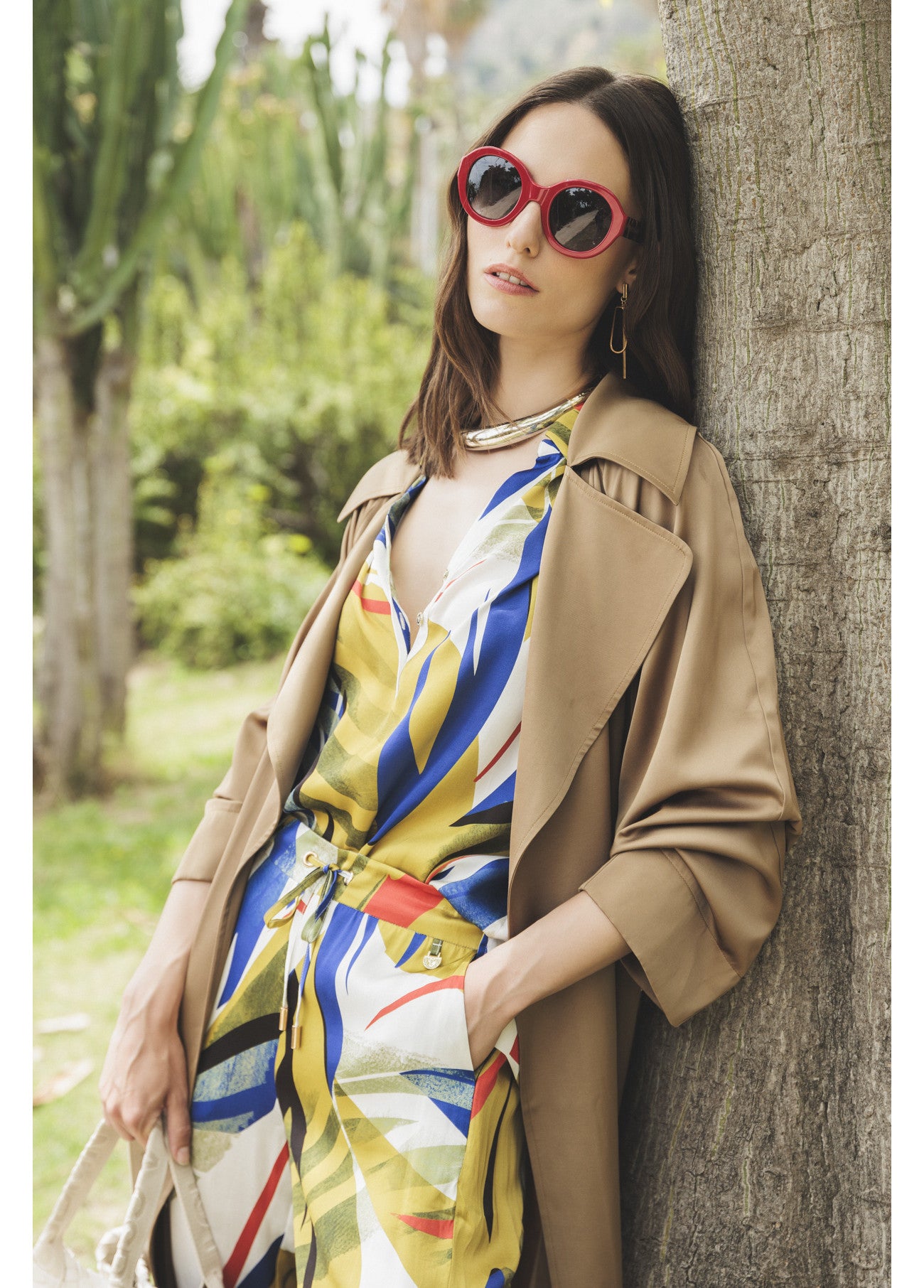 CAMISA ESTAMPADO TROPICAL - LOLA CASADEMUNT
