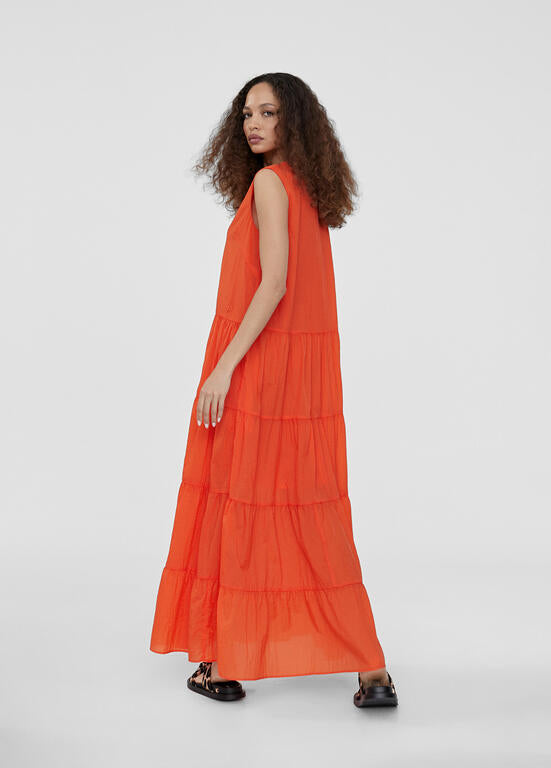 VESTIDO NYLON LARANJA - LOLA CASADEMUNT