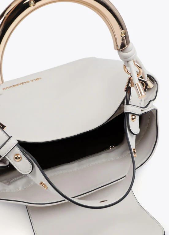 MALA SHOPPER ICÓNICA 1981 COM ALÇA METÁLICA PERSONALIZADA - LOLA CASADEMUNT