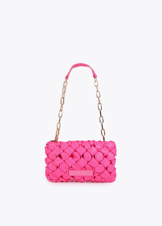 MALA ENTRANÇADA COM ALÇA DE CORRENTE - LOLA CASADEMUNT