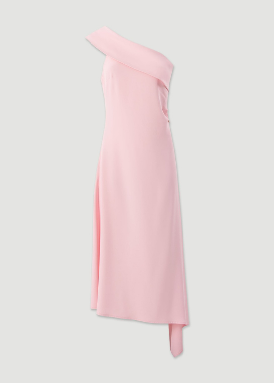 VESTIDO ELEGANTE COM DESIGN ASSIMÉTRICO DE UM OMBRO - FERRACHE