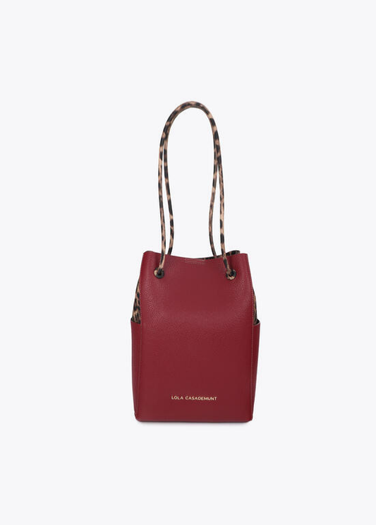 SHOPPER BÁU EM ECOPELE E CONTRASTES BICOLOR LC - LOLA CASADEMUNT
