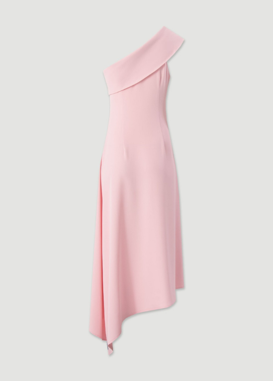 VESTIDO ELEGANTE COM DESIGN ASSIMÉTRICO DE UM OMBRO - FERRACHE