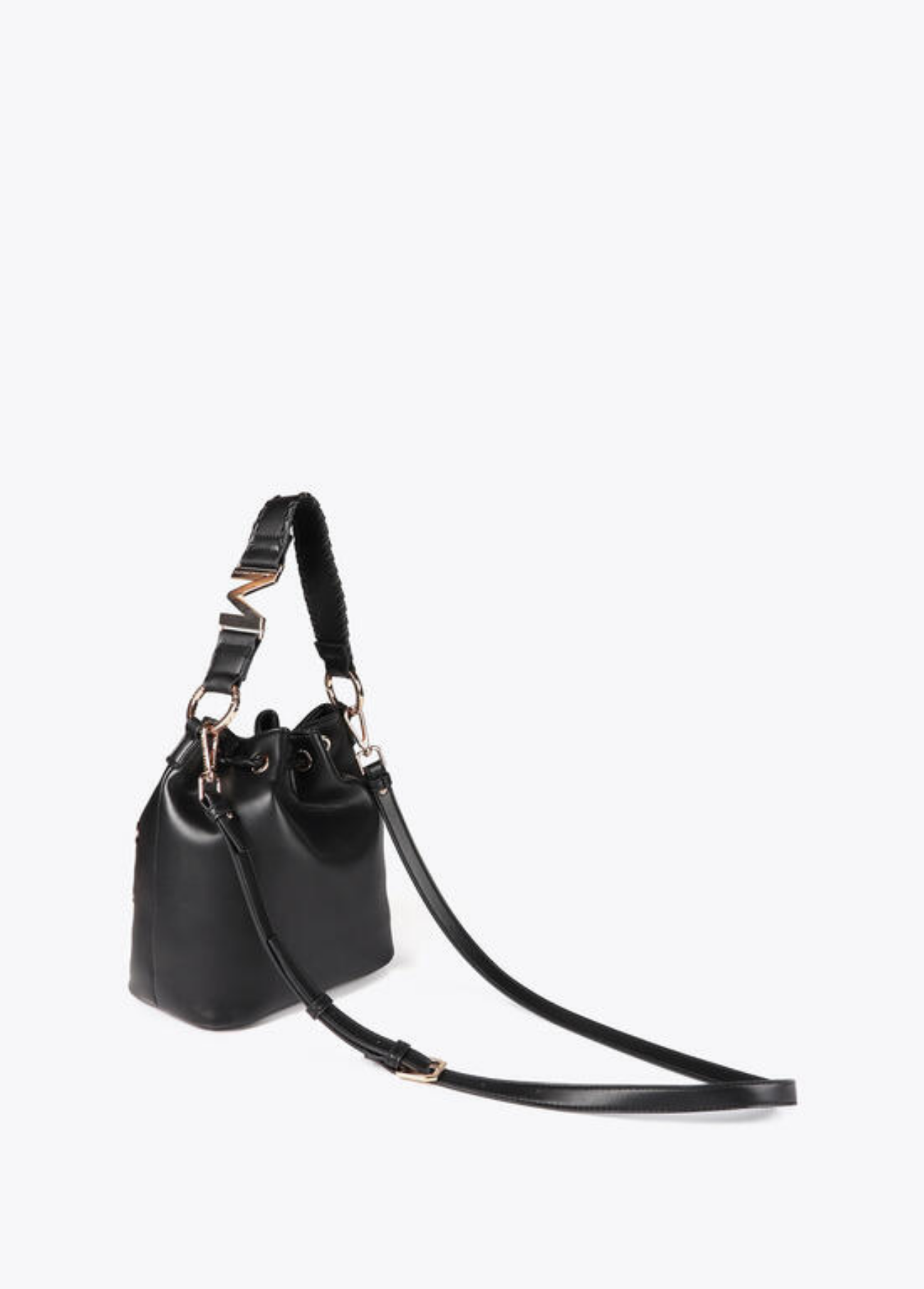 BUCKET BAG COM ILHÓS DOURADAS - LOLA CASADEMUNT BY MAITE
