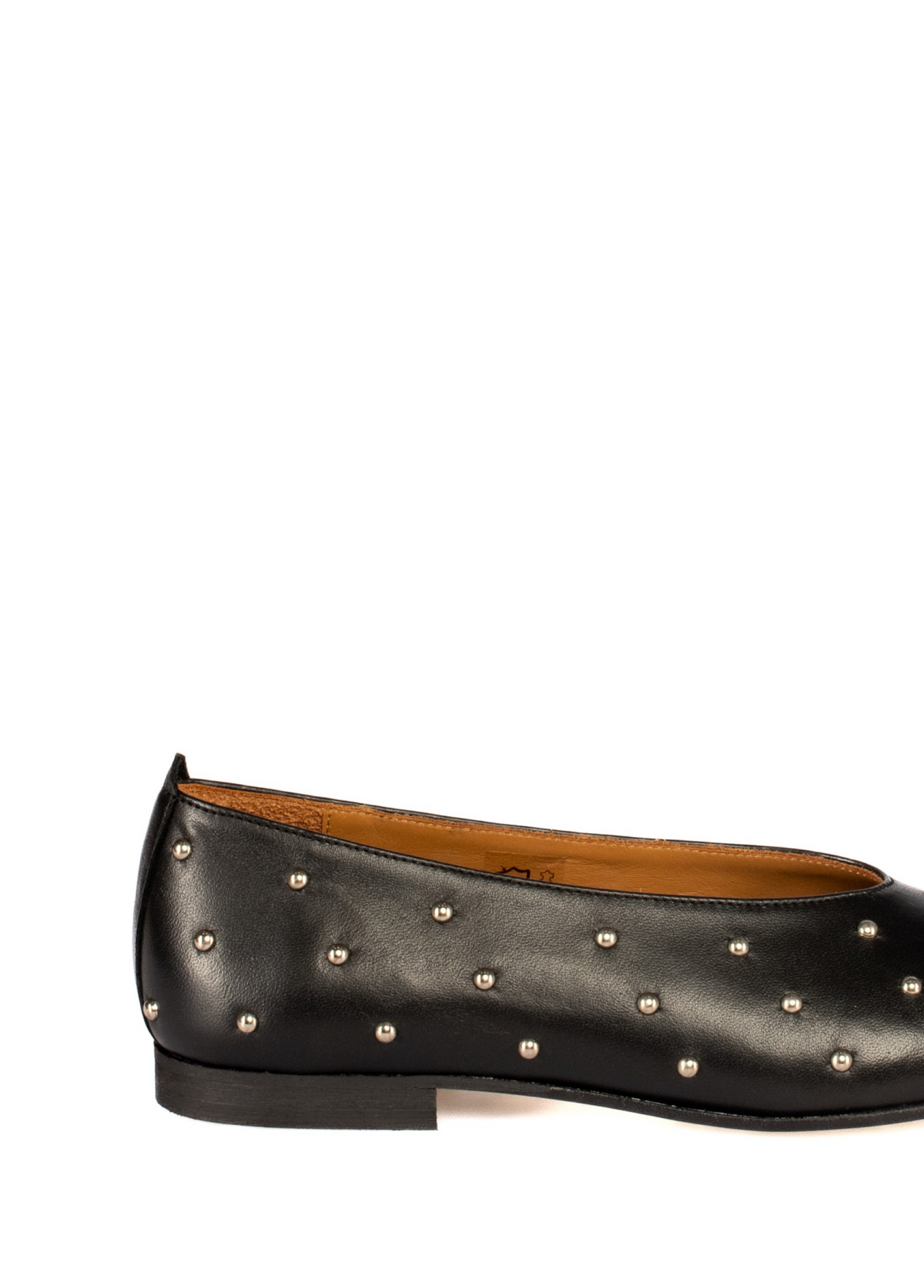 SABRINAS DE SALTO RASO COM TACHAS - TAPADAS