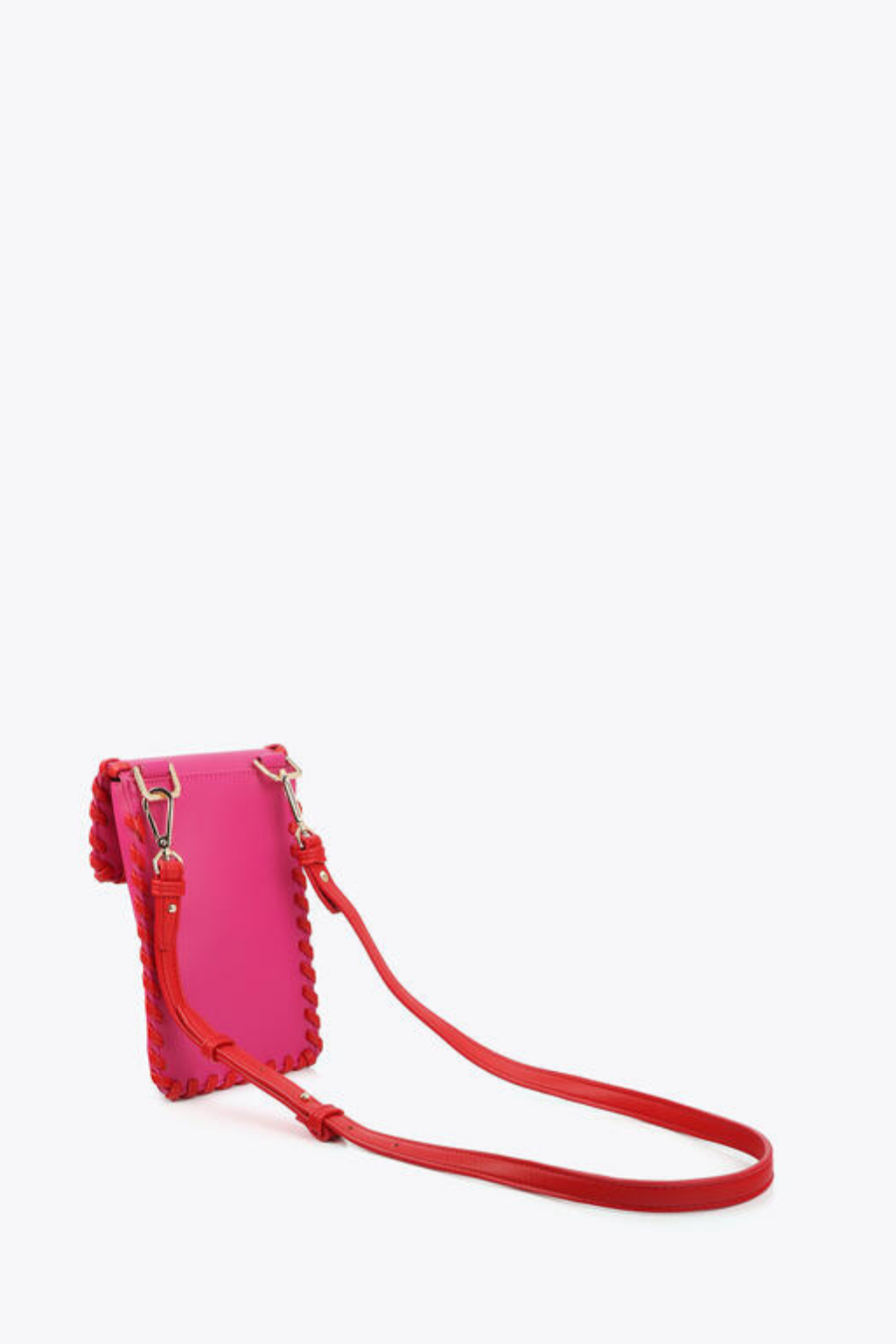 BOLSA DE TELEMÓVEL COM PRESPONTO EM CONTRASTE - LOLA CASADEMUNT