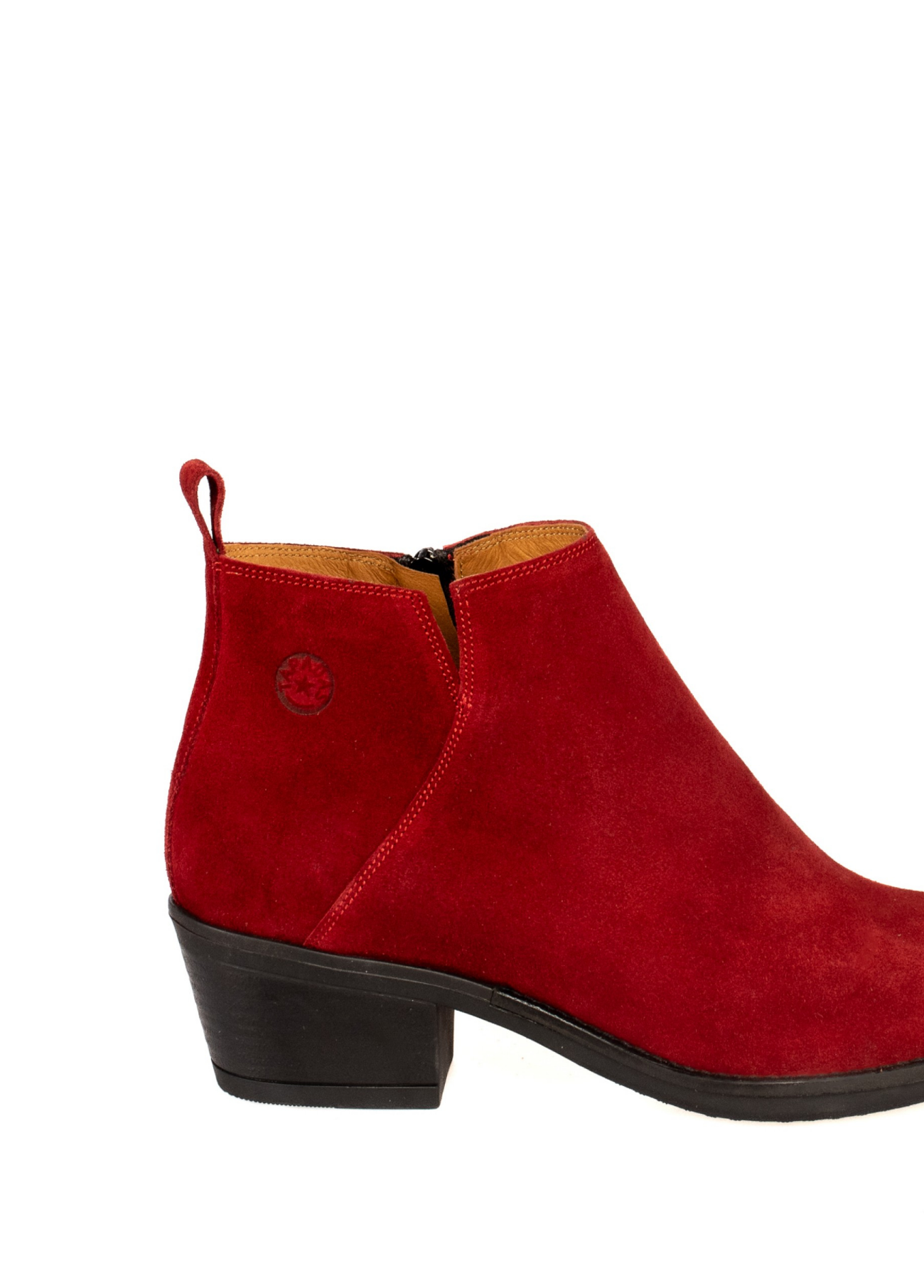 BOTIM ESTILO TEXANO EM CAMURÇA - TAPADAS