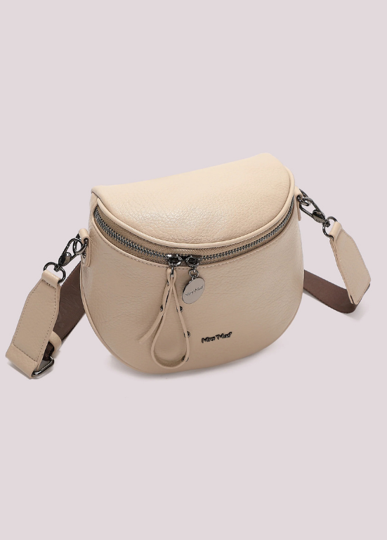 BOLSA DE CINTURA COM ALÇA DE OMBRO COM LOGÓTIPO - MIMI MUA