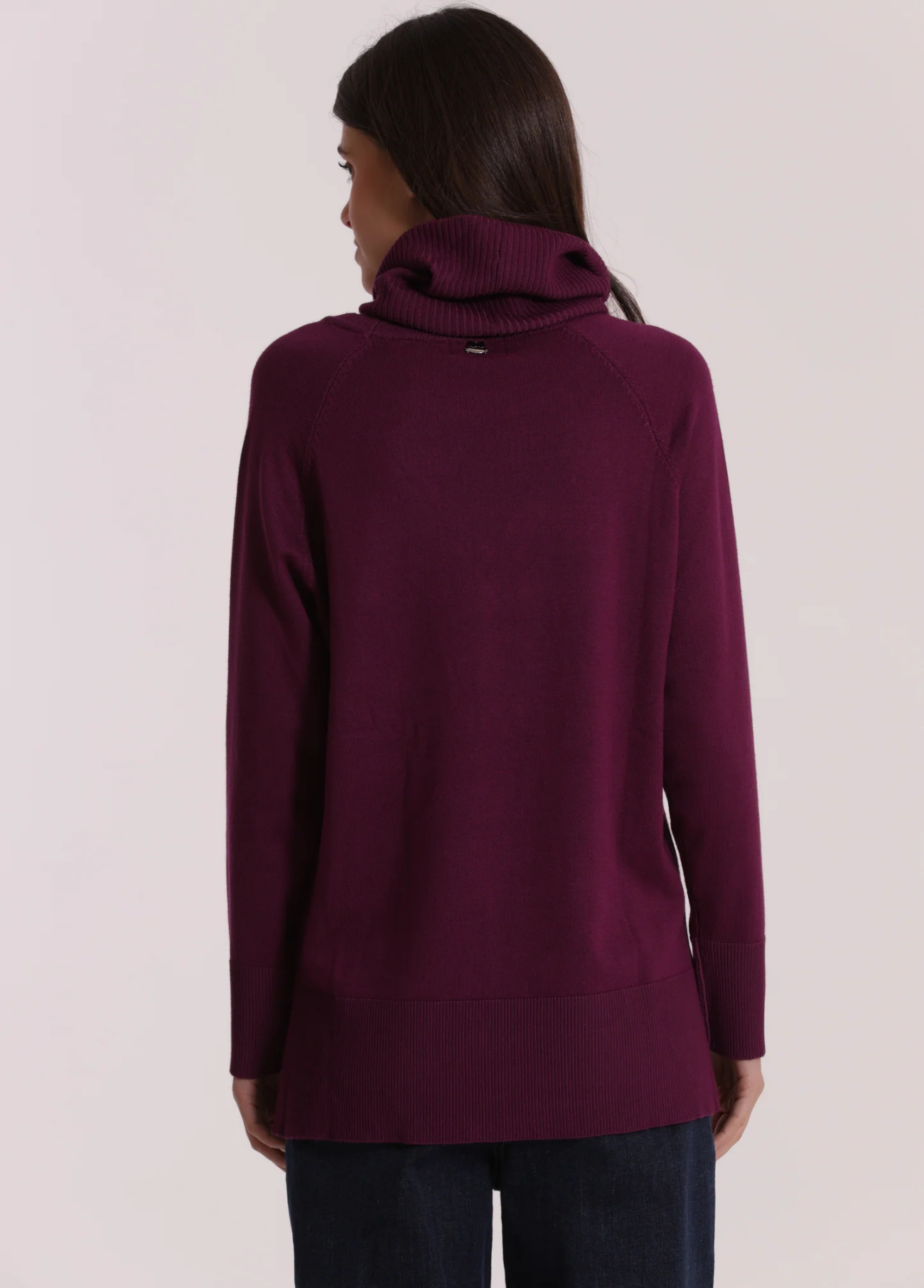CAMISOLA DE MALHA OVERSIZED COM GOLA REMOVÍVEL - MIMI MUA
