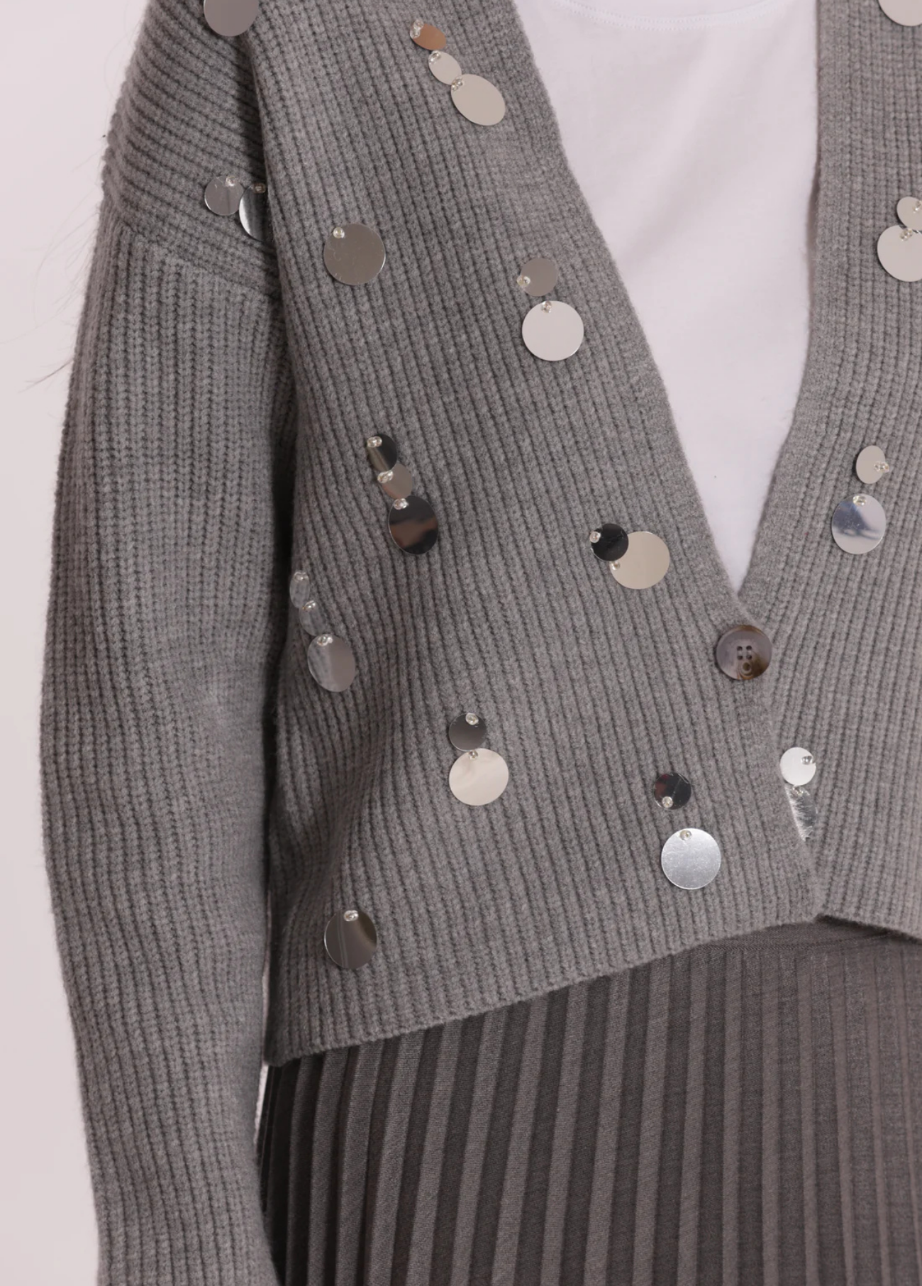 CARDIGAN COM STRASS - MIMI MUA