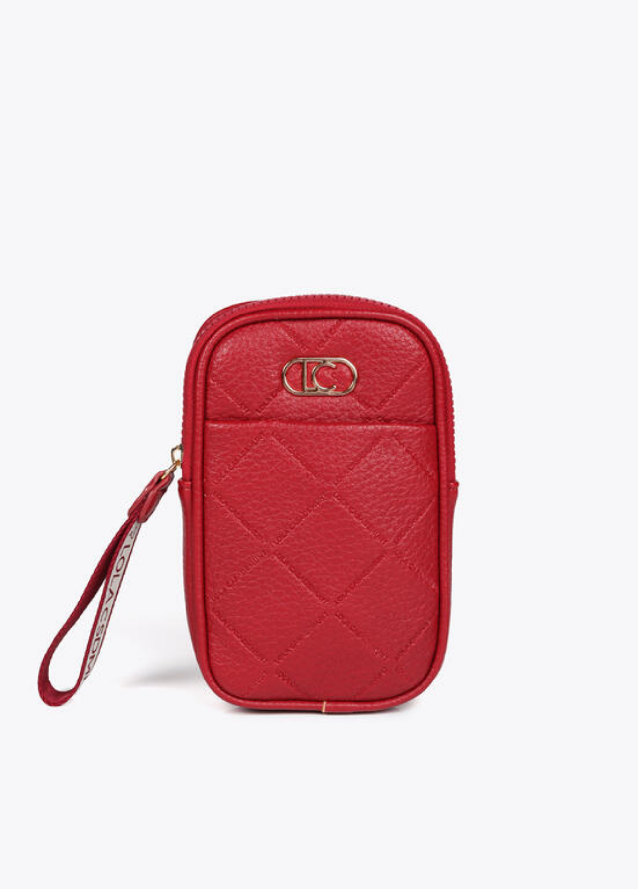 BOLSA DE TELEMÓVEL ACOLCHOADA TIRACOLO E COM ALÇA DE PULSO - LOLA CASADEMUNT