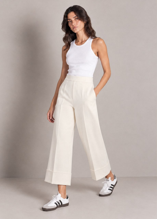 CALCA CULOTTE DE CINTURA SUBIDA - ALIBY