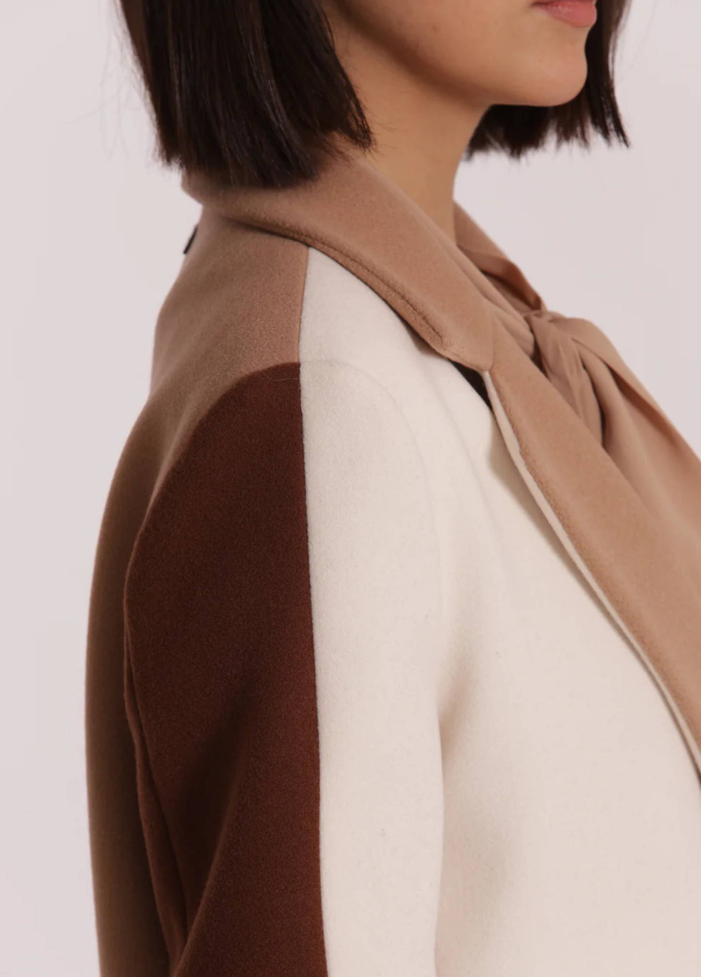 SOBRETUDO TRICOLOR - MIMI MUA