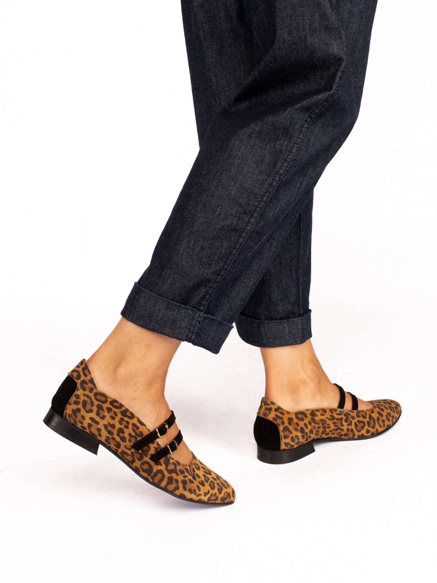 SAPATO MARY JANE ANIMAL PRINT - TAPADAS