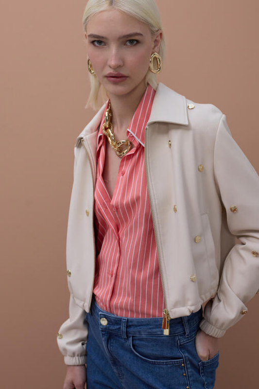 CAMISA CORAL ÀS RISCAS - LOLA CASADEMUNT BY MAITE