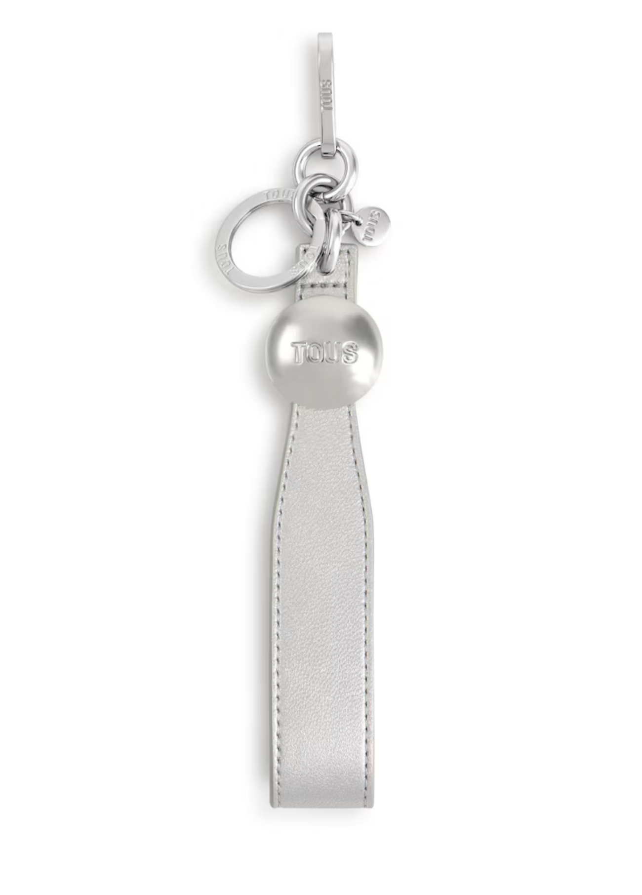 PORTA-CHAVES METAL PRATEADO - TOUS