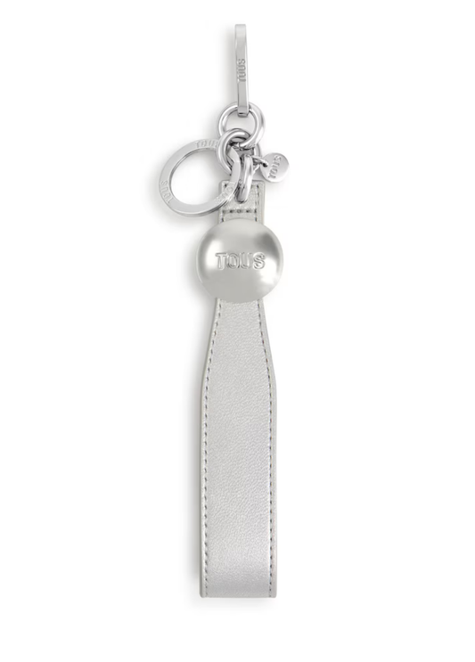 PORTA-CHAVES METAL PRATEADO - TOUS