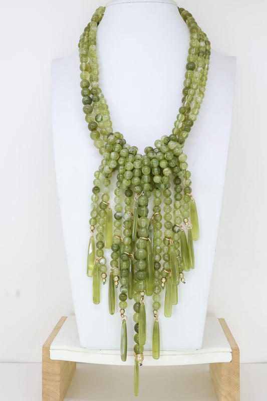 COLAR ÉTNICO MULTICAMADAS - ALIBY