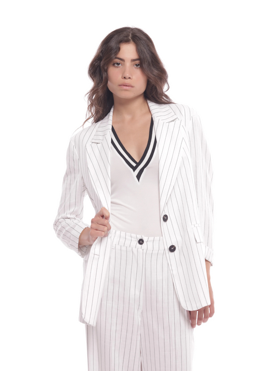 BLAZER DE RISCAS - MIMI MUA
