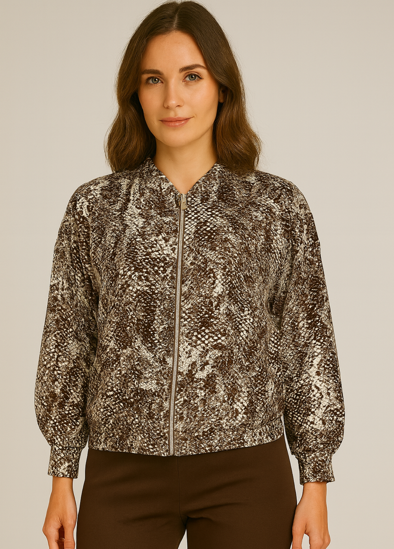 BOMBER ANIMAL PRINT - ADET