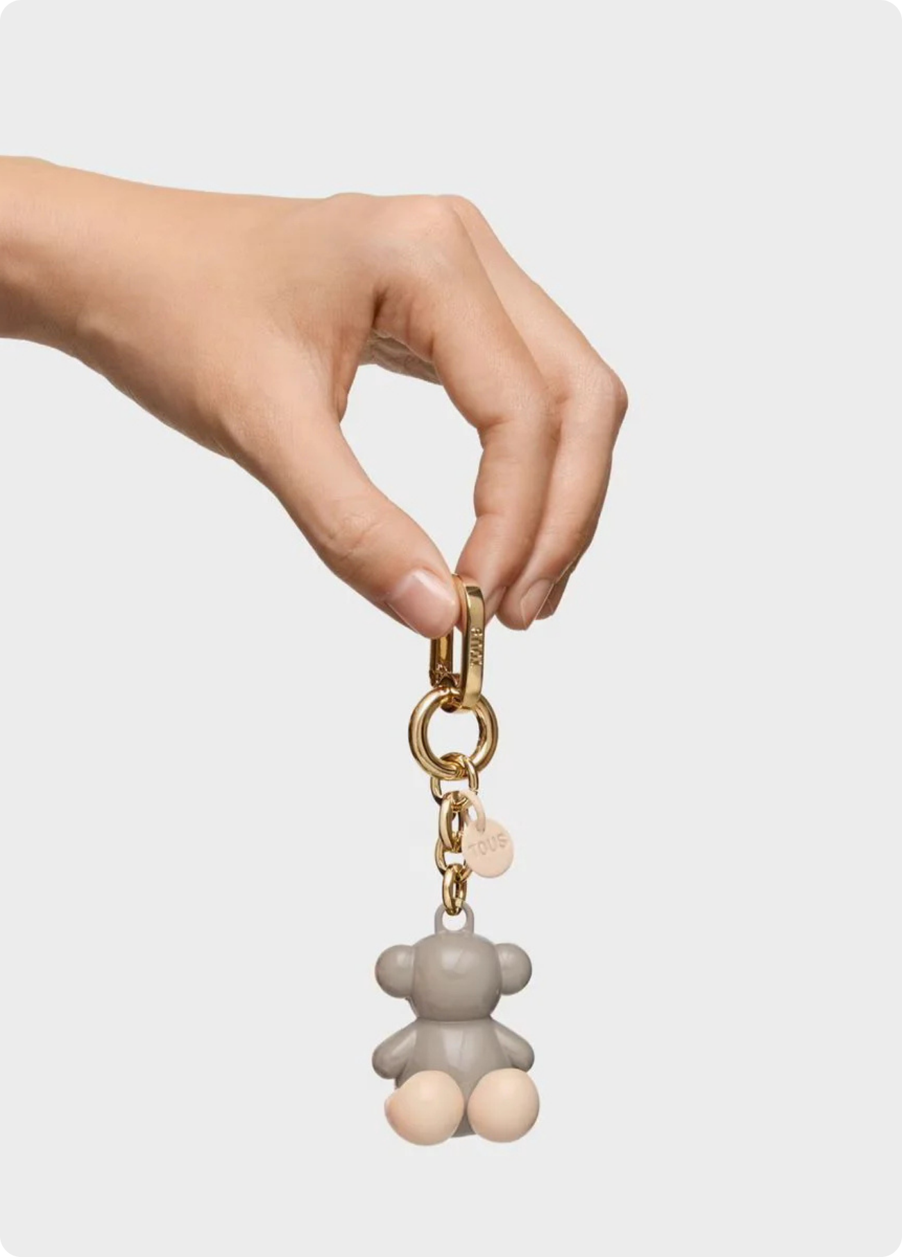 PORTA-CHAVES TOUPEIRA METAL BOLD BEAR - TOUS