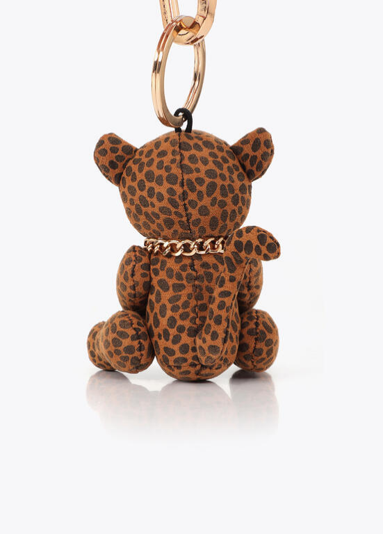 PORTA-CHAVES TEDDY ANIMAL PRINT LC - LOLA CASADEMUNT