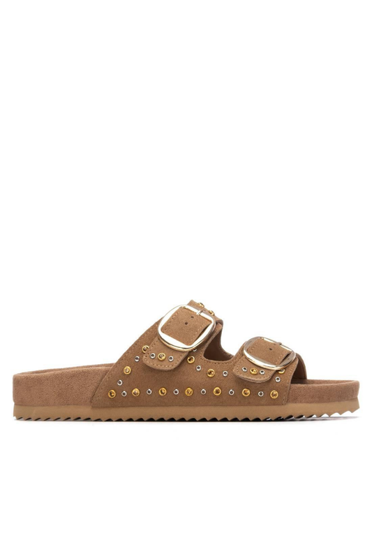 CHINELAS TIPO ORTOPÉDICAS COM TACHAS - XTI shoes