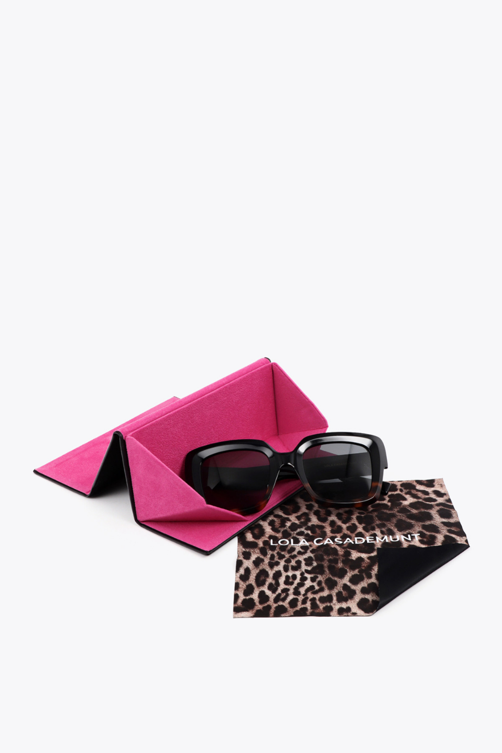 ÓCULOS DE SOL RETANGULARES COMBINADOS - LOLA CASADEMUNT