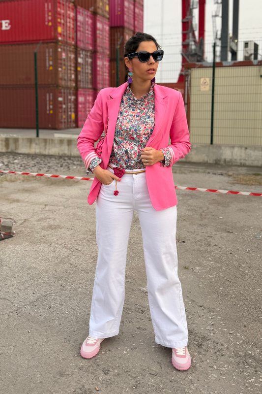 CALÇAS DE GANGA CORTE RETO - ALIBY