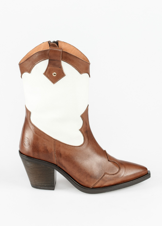 BOTA TEXANA BICOLOR - TAPADAS